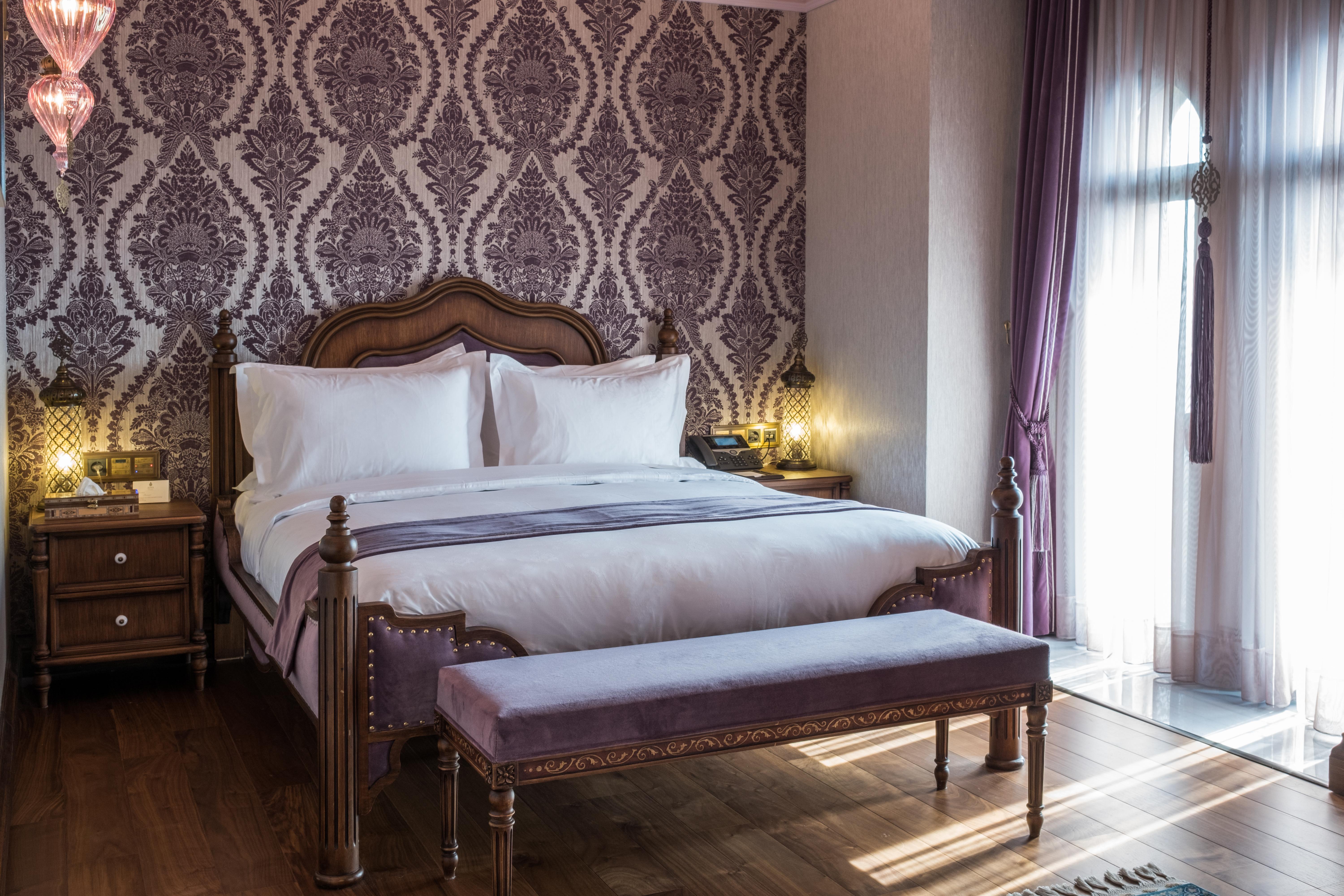 Ajwa Sultanahmet - Preferred Hotels Lvx Collection Isztambul Kültér fotó A bedroom at the hotel
