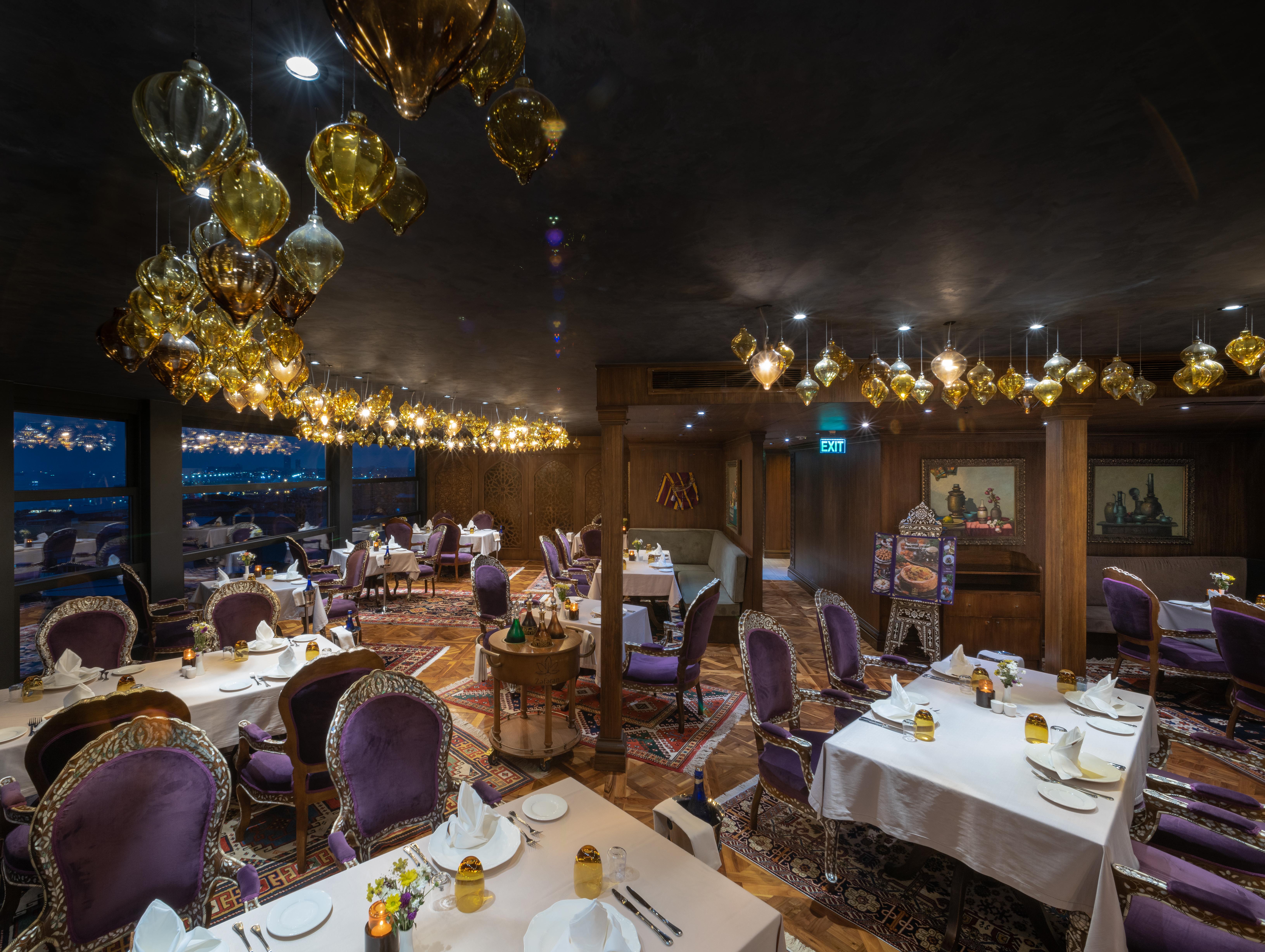 Ajwa Sultanahmet - Preferred Hotels Lvx Collection Isztambul Kültér fotó The interior of the restaurant