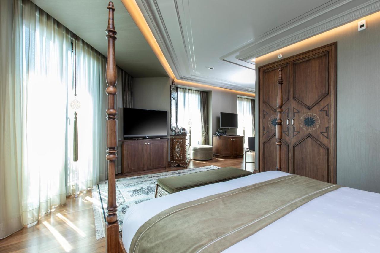Ajwa Sultanahmet - Preferred Hotels Lvx Collection Isztambul Kültér fotó A bedroom at the hotel